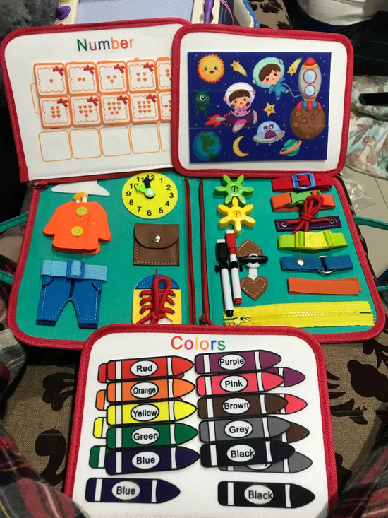 Sensoryczna Walizka Przygód Montessori