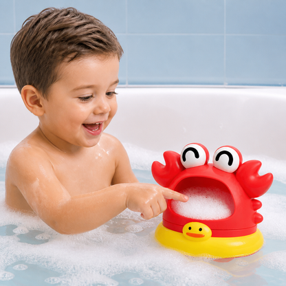 Niedliches Seifenblasen-Badespielzeug für Kinder – Automatischer Schaummacher für Wasser- & Badespaß