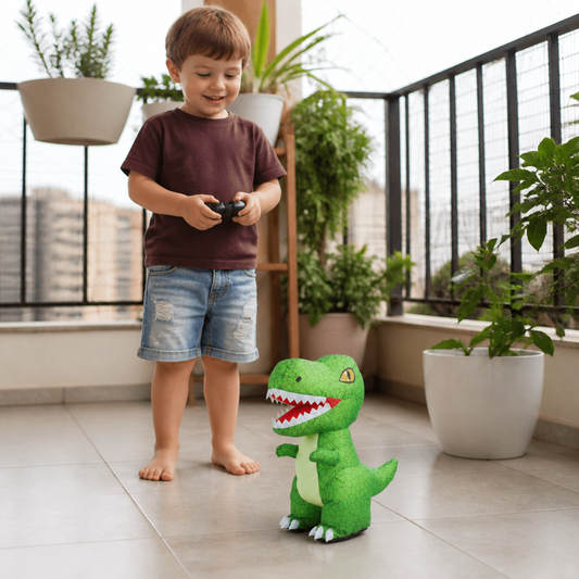 Ferngesteuertes aufblasbares T-Rex-Dinosaurier-Spielzeug