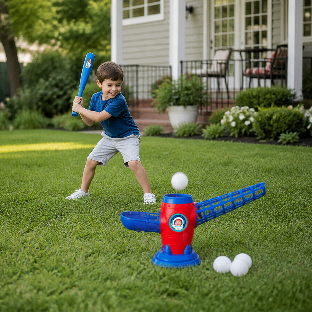 Elektronische Baseball-Wurfmaschine für Kinder