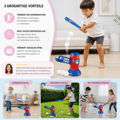 Elektronische Baseball-Wurfmaschine für Kinder