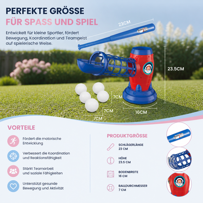 Elektronische Baseball-Wurfmaschine für Kinder