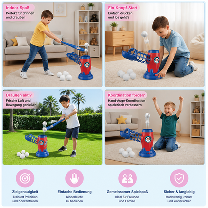 Elektronische Baseball-Wurfmaschine für Kinder