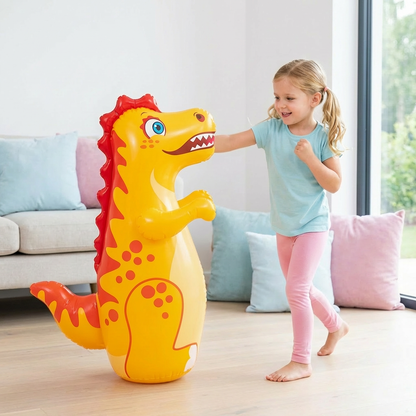 Aufblasbarer Kinder-Boxsack im Tierdesign mit befüllbarer Wasserbasis