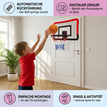 Mini Basketballkorb für Kinder – Wand- & Türkorb Set für Zuhause