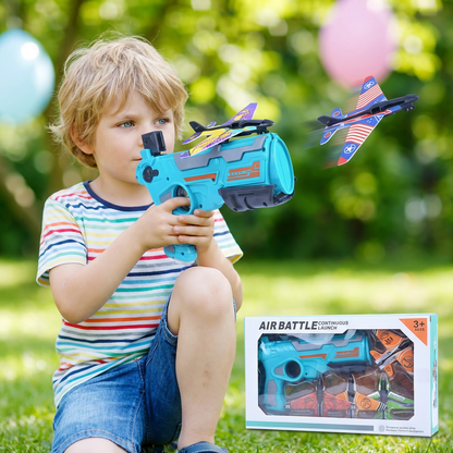 Kinder Flugzeug-Katapult Launcher – Outdoor Flugspiel