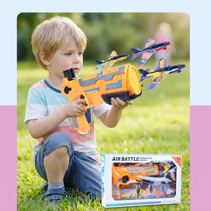 Kinder Flugzeug-Katapult Launcher – Outdoor Flugspiel