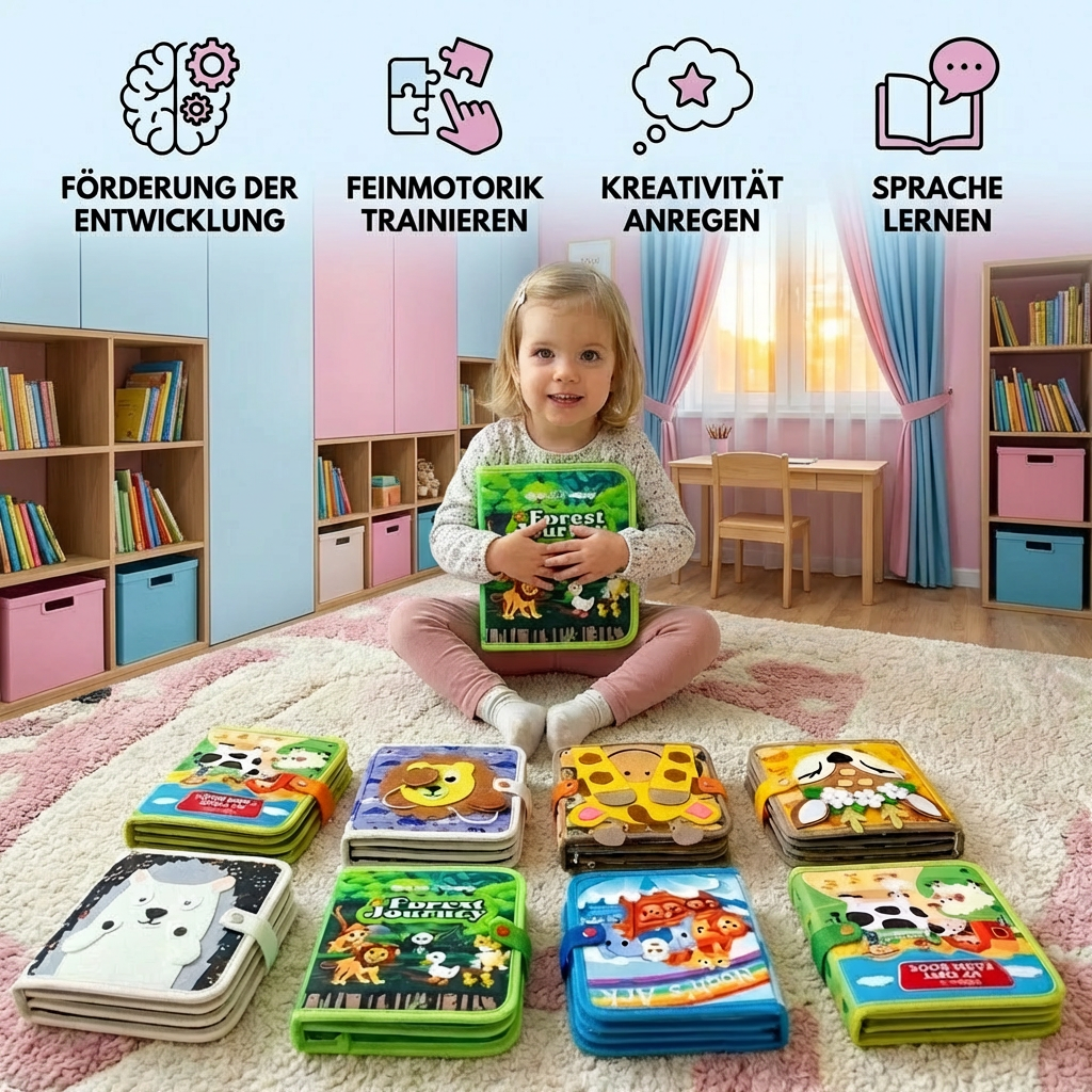 Montessori Geschichten Buch Set - Jetzt  2+1 Gratis sichern!