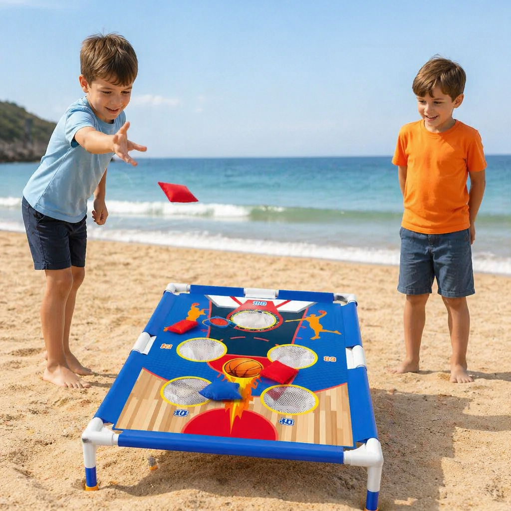 Sandsack Wurfspiel Set – Indoor & Outdoor Familienspiel