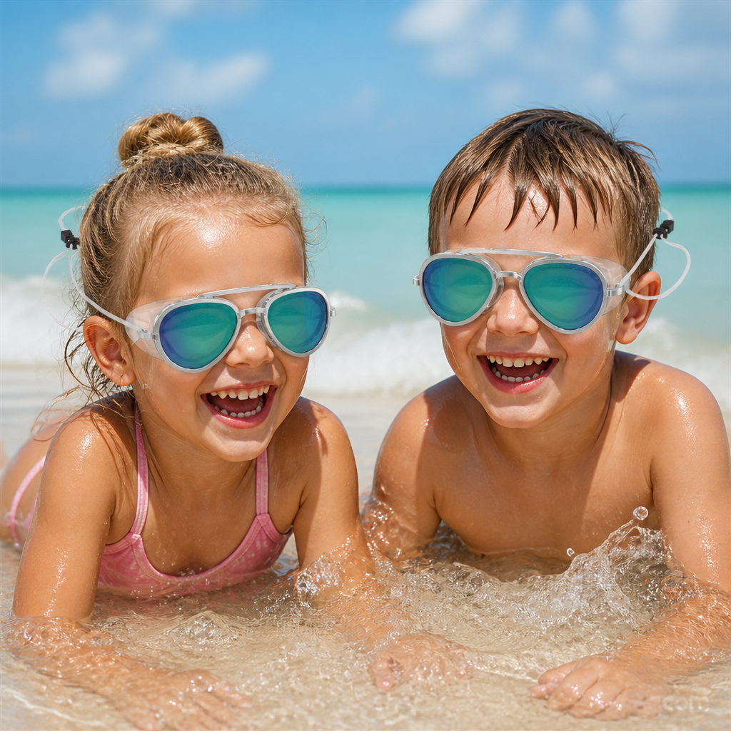 Pro Aviator Schwimmbrille – UV400 Schutz, Anti-Beschlag & Vollflächige Komfort-Passform