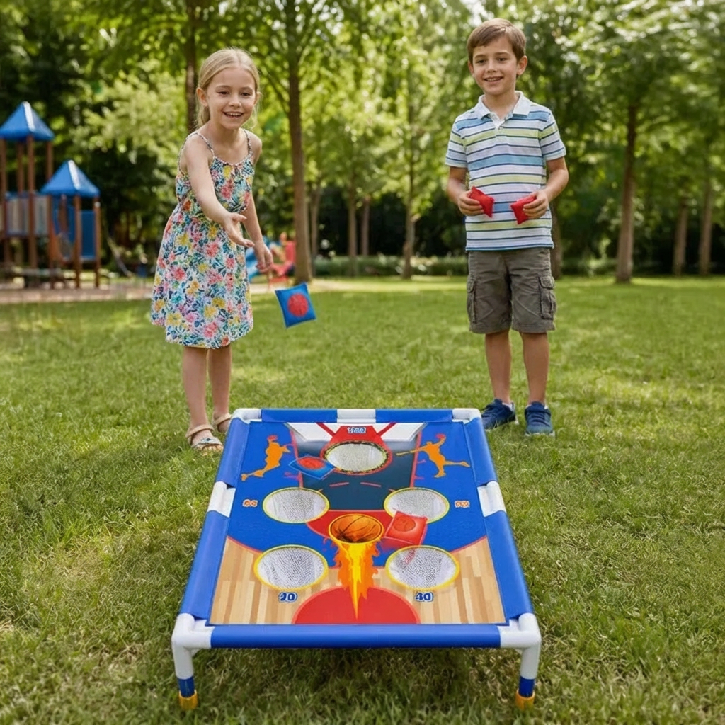 Sandsack Wurfspiel Set – Indoor & Outdoor Familienspiel