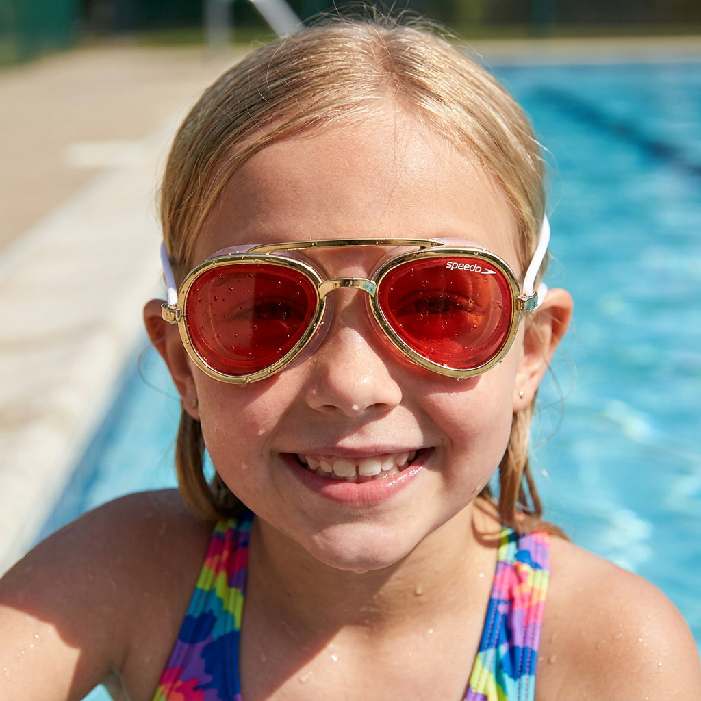 Pro Aviator Schwimmbrille – UV400 Schutz, Anti-Beschlag & Vollflächige Komfort-Passform