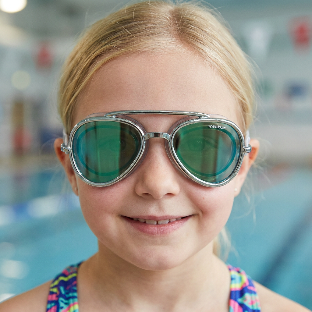 Pro Aviator Schwimmbrille – UV400 Schutz, Anti-Beschlag & Vollflächige Komfort-Passform