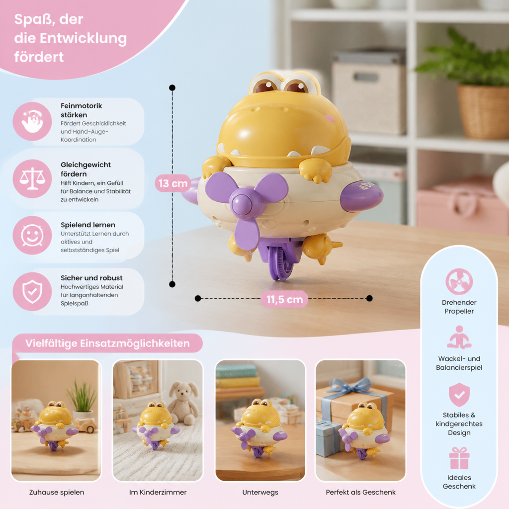 Dino-Balance-Kreiselspielzeug für Kinder
