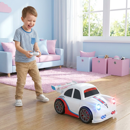RC-Rennauto mit Driftfunktion für Kinder – Ferngesteuert mit Sensorlichtern & Sound