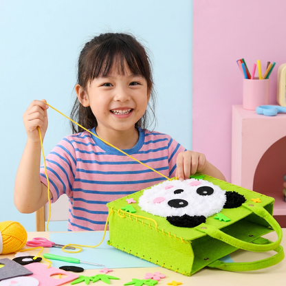 DIY-Plüschtaschen-Bastelset für Kinder