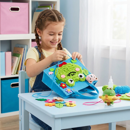 DIY-Plüschtaschen-Bastelset für Kinder