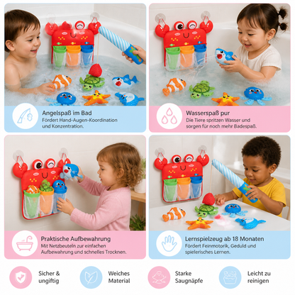 Montessori Magnetisches Angelspiel-Badespielzeug-Set