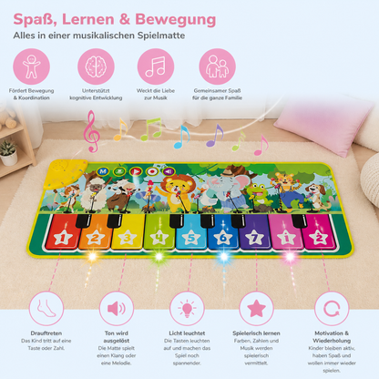 Interaktive Musik-Klavier-Spielmatte für Kinder