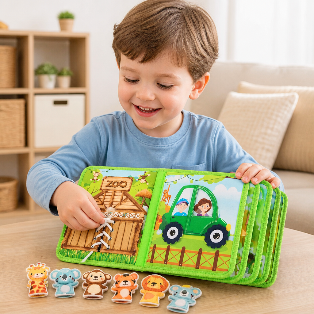 Mein erster Zoobesuch – Montessori-Geschichtenbuch