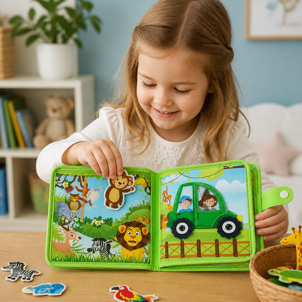 Mein erster Zoobesuch – Montessori-Geschichtenbuch