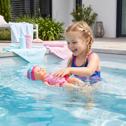 Schwimmende Baby Puppe – Wasserdichtes elektrisches Poolspielzeug für Kinder