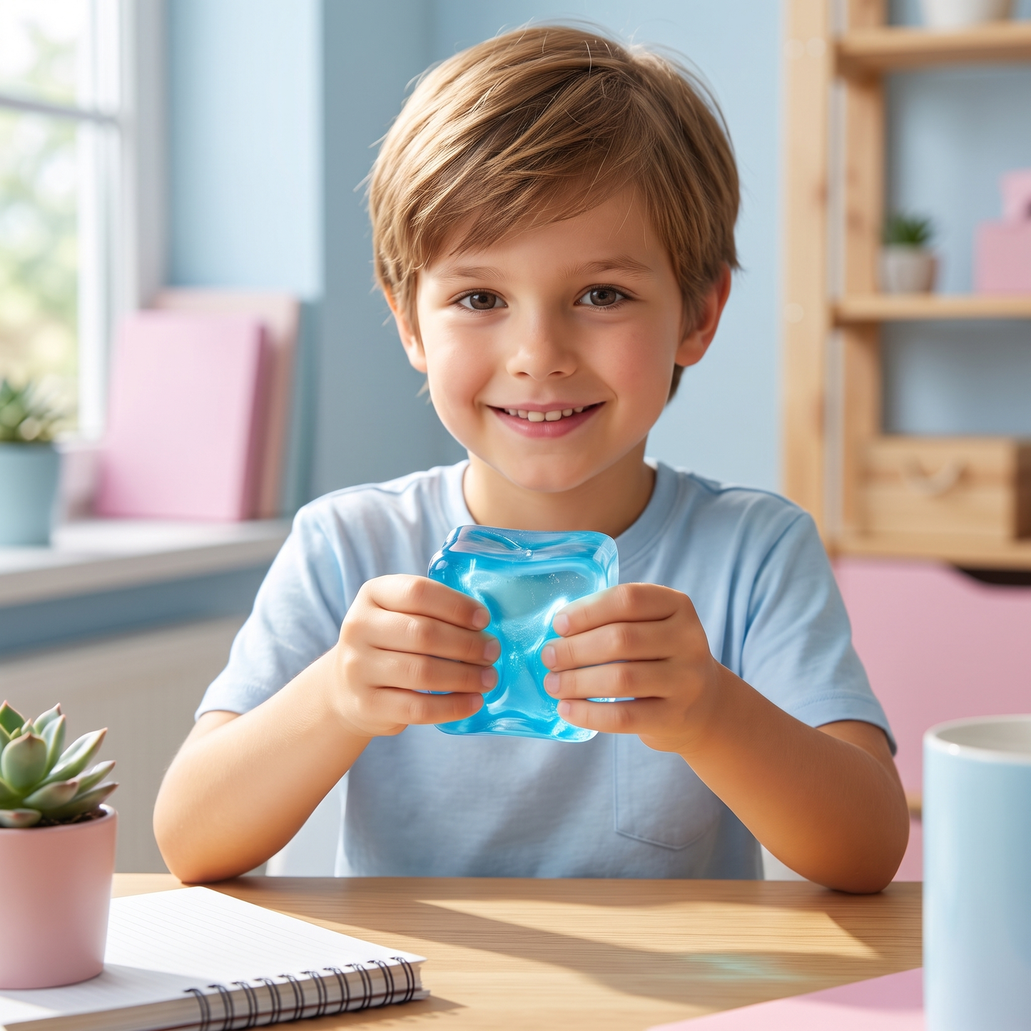 Cube Squishy Stressball – Weiches Gel-Fidget-Spielzeug für die Sinne