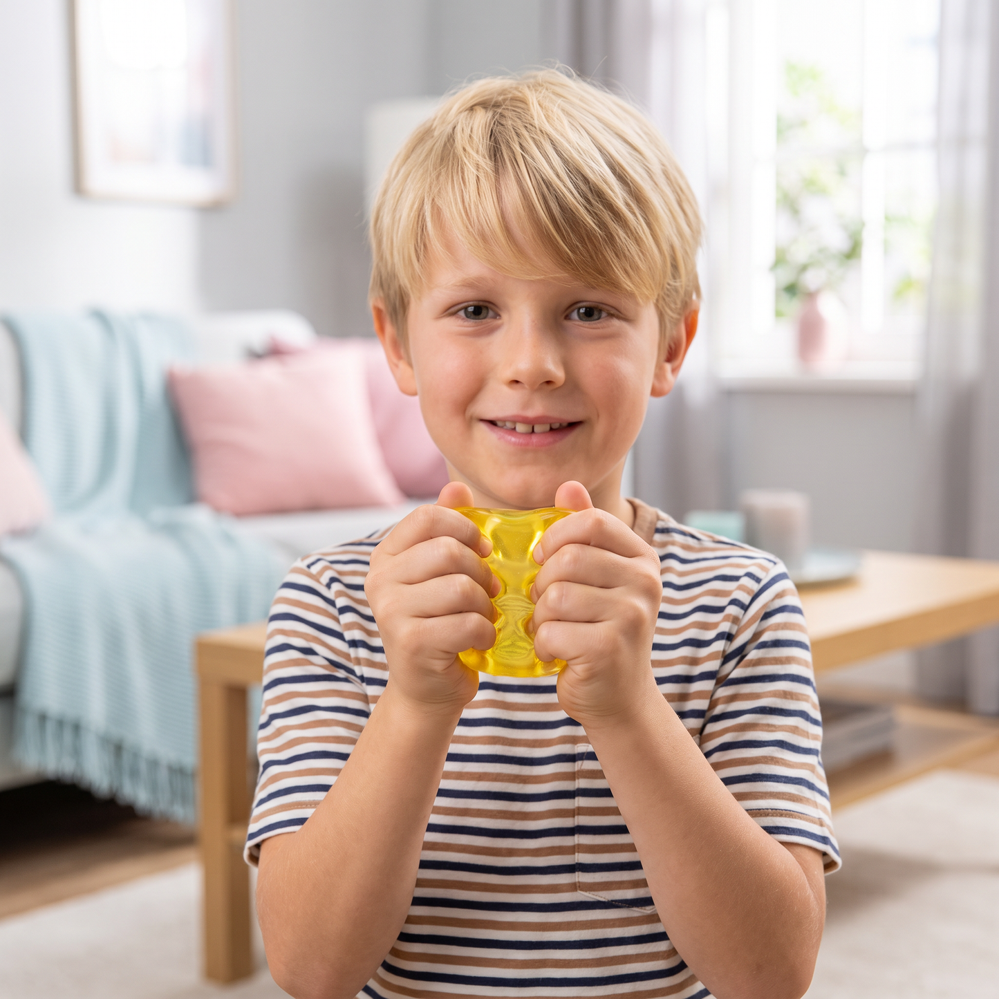 Cube Squishy Stressball – Weiches Gel-Fidget-Spielzeug für die Sinne