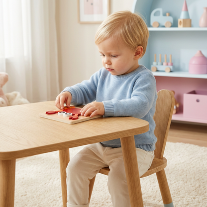 3D Holz Puzzle für Kinder – Lernspielzeug mit Tieren für Kleinkinder