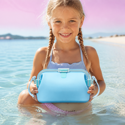 Wasserdichte Silikon Aufbewahrungstasche mit Umhängegurt