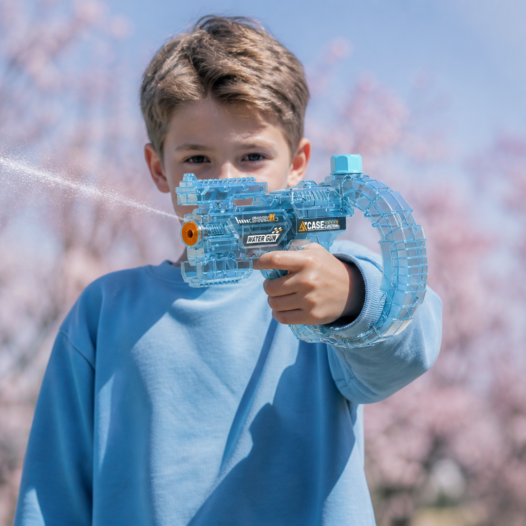 Elektrische Space Wasserpistole mit rundem Tank