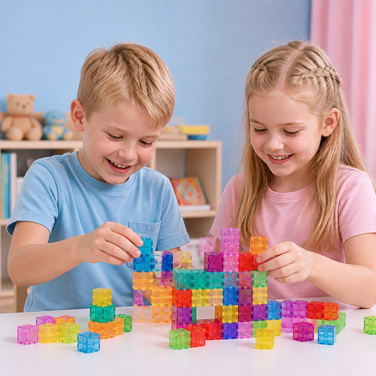 Montessori-Würfel-Bausatz für Kinder