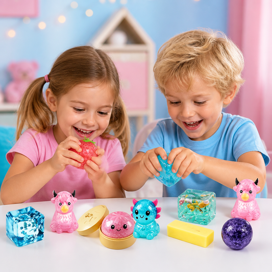 Premium-Set mit weichen Fidget-Spielzeugen – 8 sensorische Spielzeuge