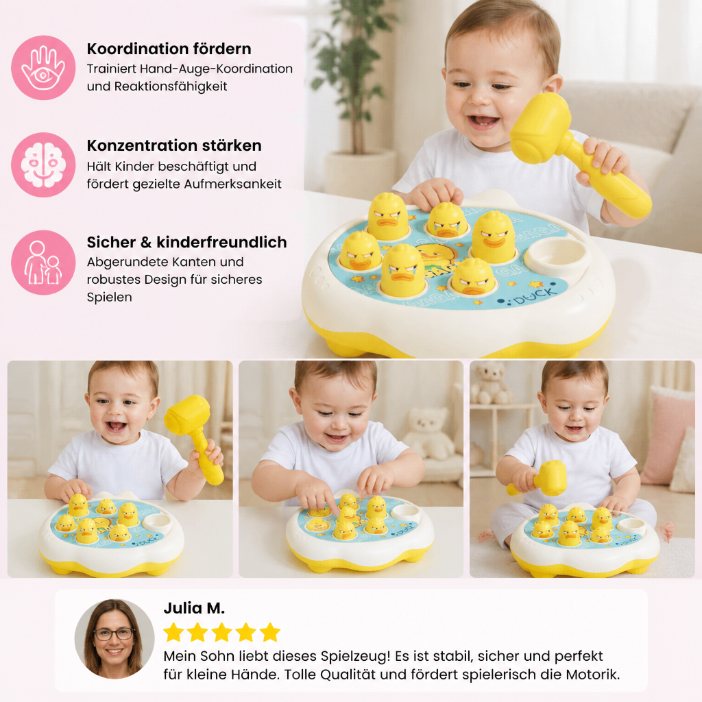 Pop Up Tier Hammer Spiel für Kinder