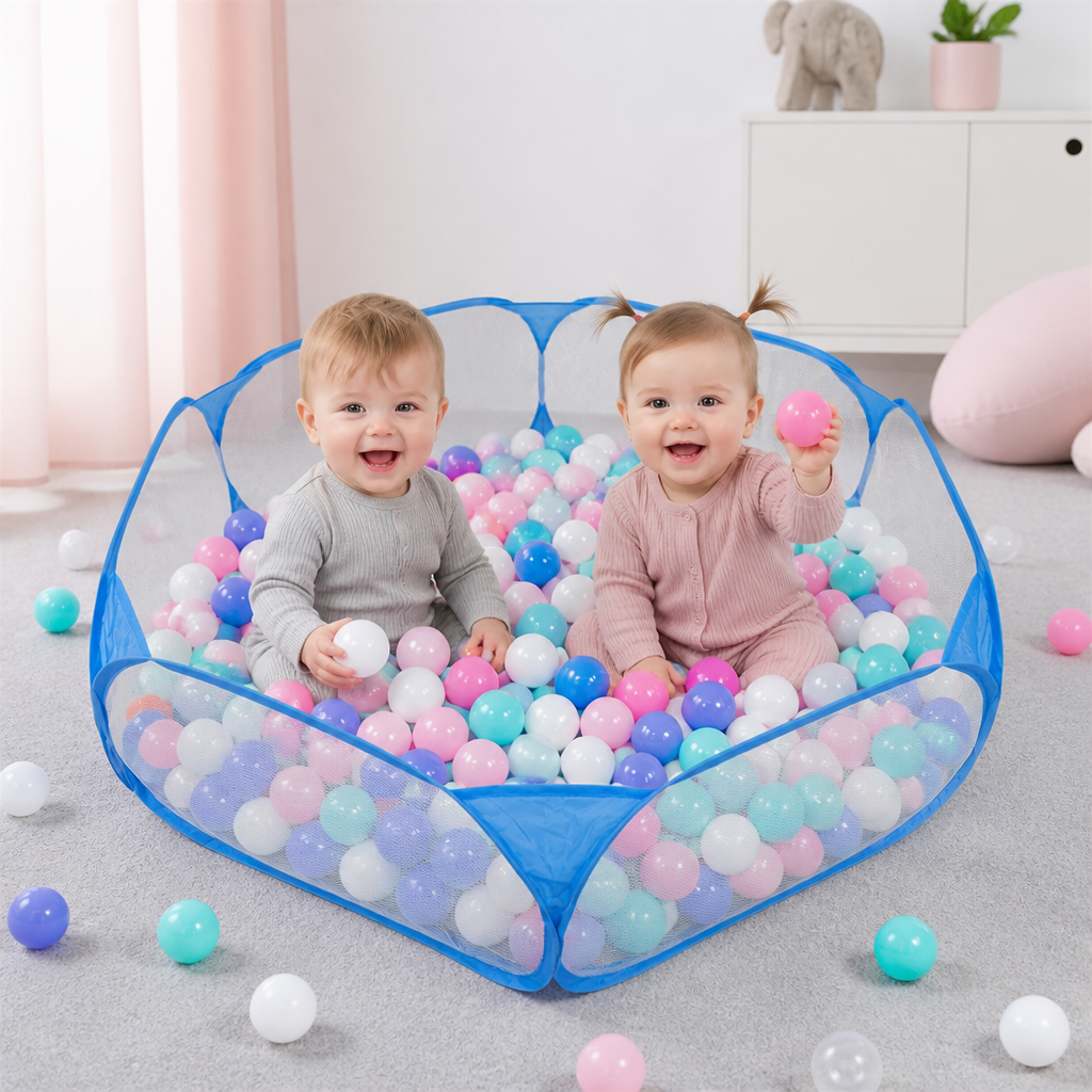 Tragbares Pop-up-Laufgitterzelt für Babys und Kleinkinder