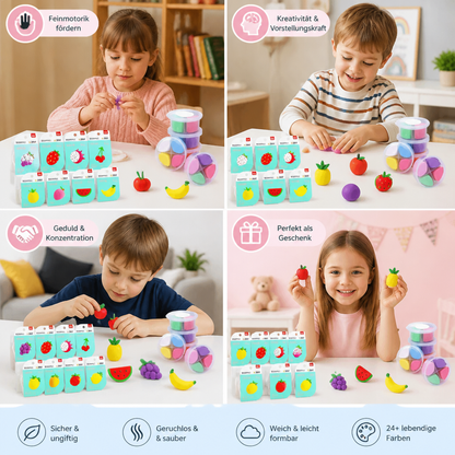 DIY-Lufttrocknendes Ton-Bastelset für Kinder