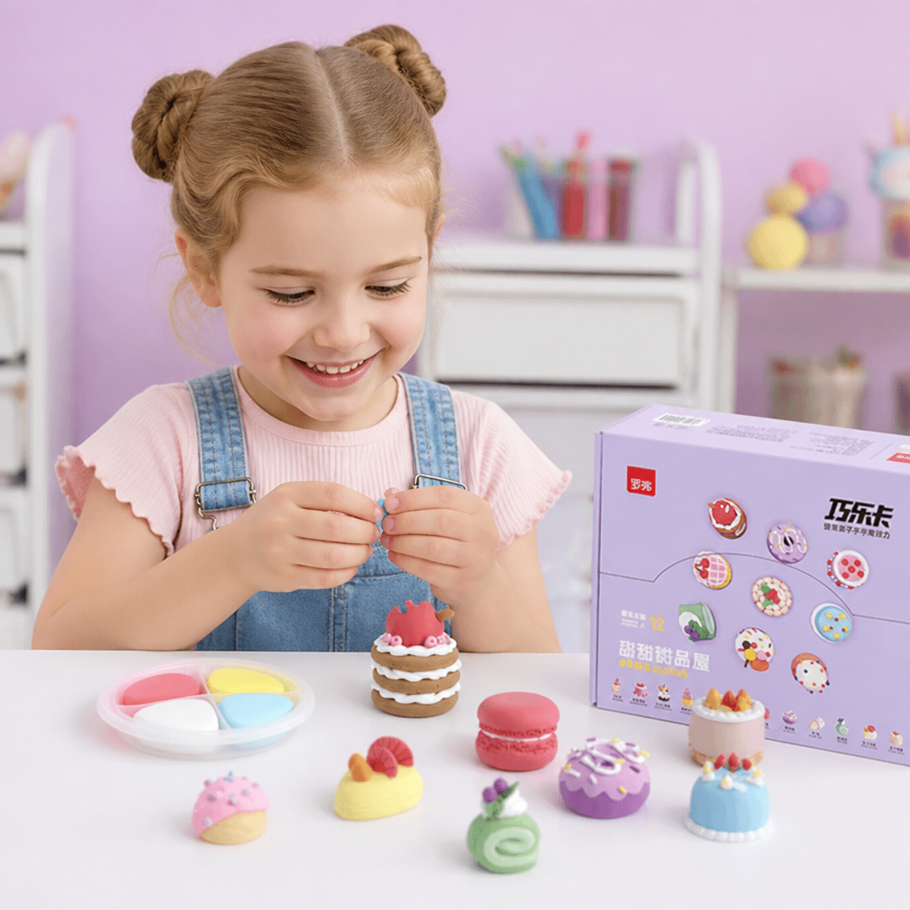 DIY-Lufttrocknendes Ton-Bastelset für Kinder