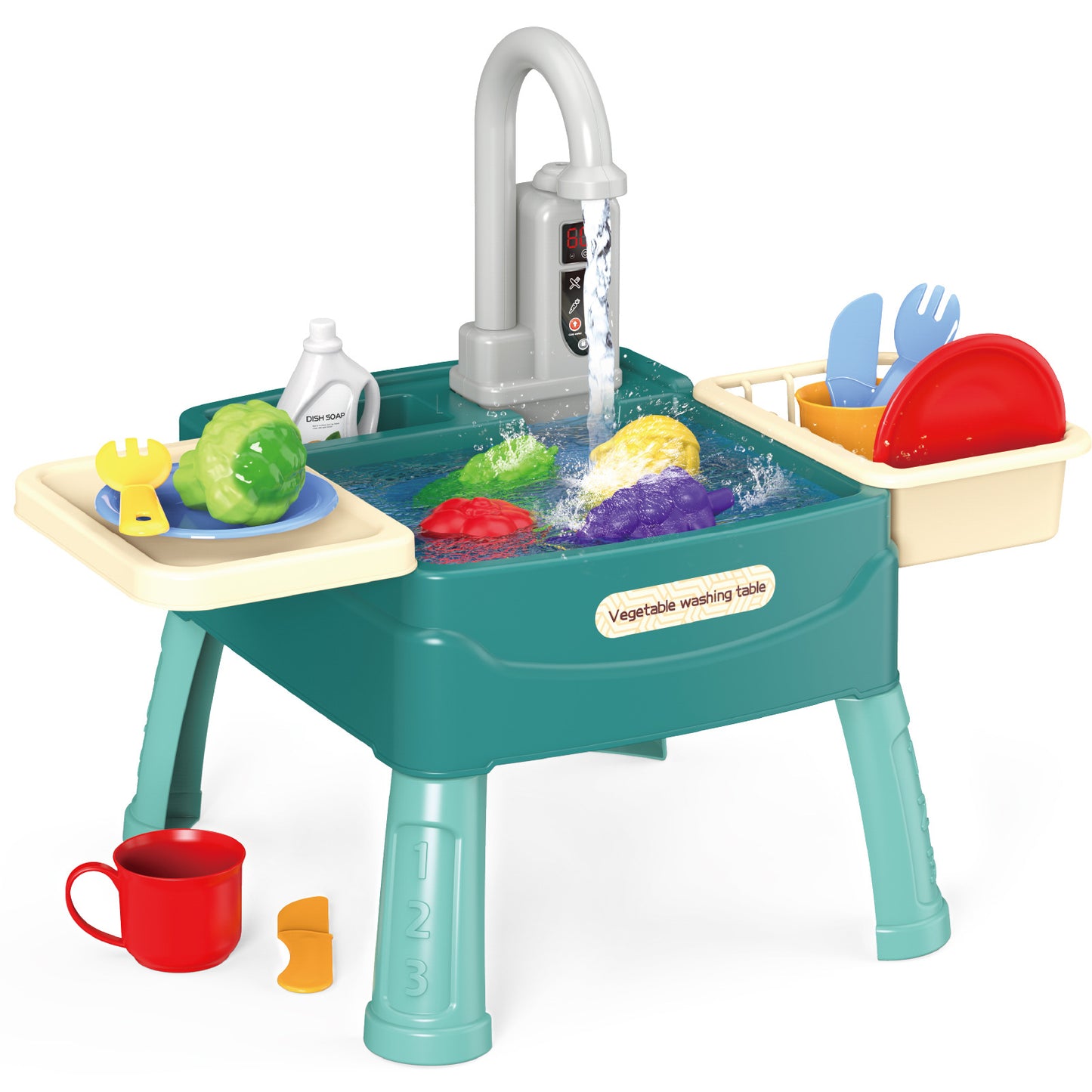 WasserWunder - Spielküche mit Magischem Wasserhahn
