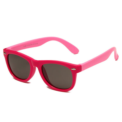 Kinder Flex Sonnenbrille mit Flexiblem und robustem Rahmen