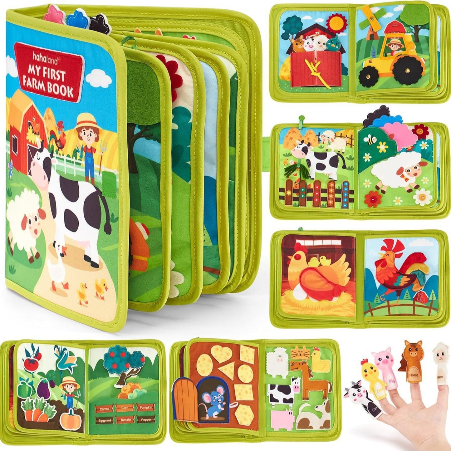 Pädagogisches Montessori Farm Geschichten Buch