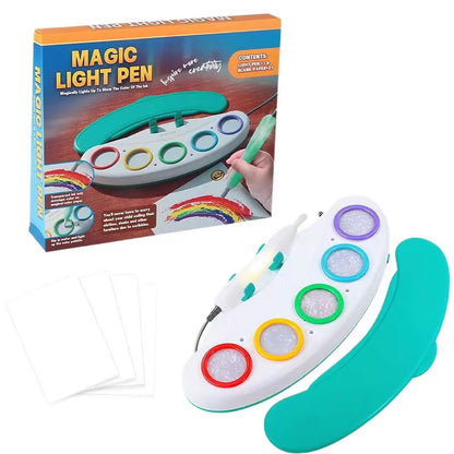 Leuchtender Zauber-Malstift für Kinder – Kreatives Zeichnen mit Licht & Musik