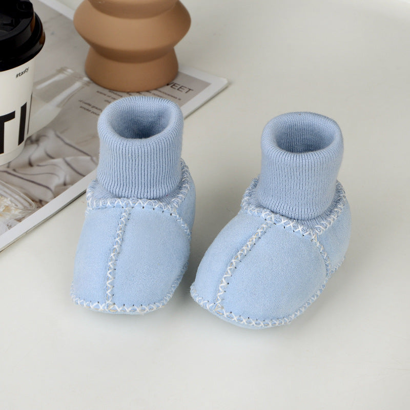 Warme Baby Schuhe mit Fellfutter