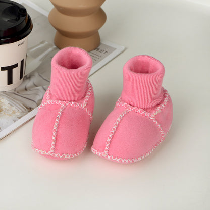 Warme Baby Schuhe mit Fellfutter