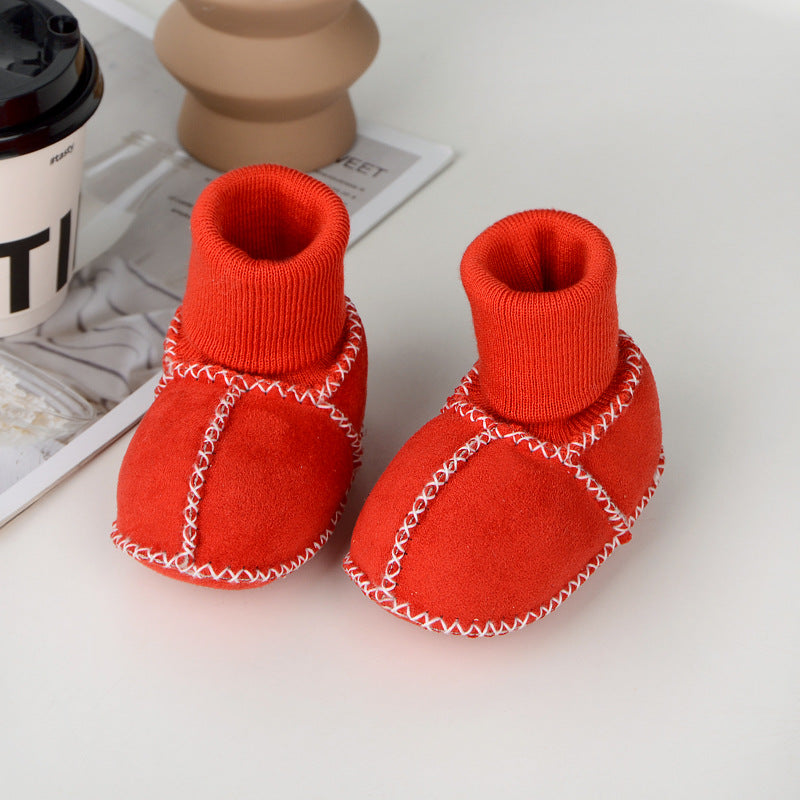 Warme Baby Schuhe mit Fellfutter