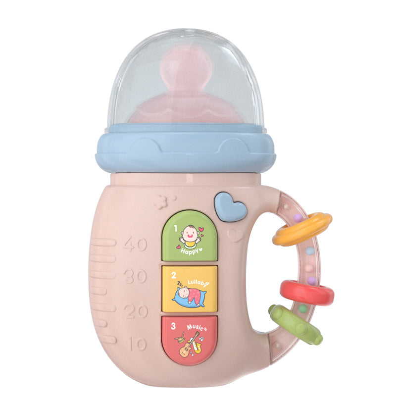 Musikalischer Baby Schnuller mit Beißring und Rasseln