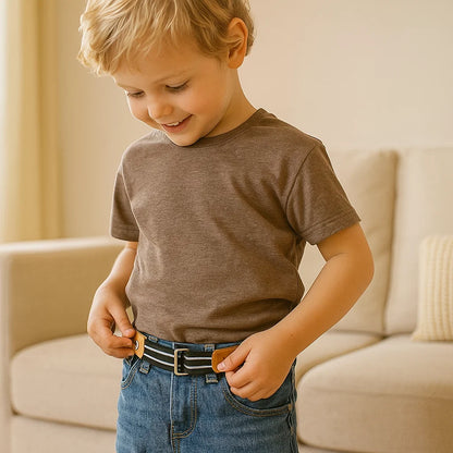 Angenehme Elastische Kinder Gürtel - Passend für jedes Alter