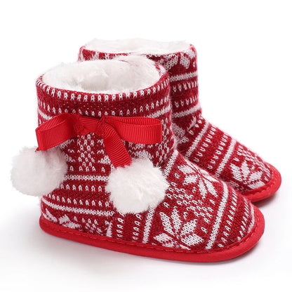 Weihnachtshausschuhe für Kinder - Süße Rentier & Santa Designs