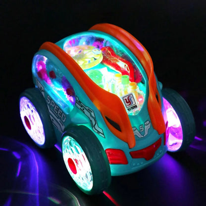 Leuchtendes Purzelbaum Spielauto