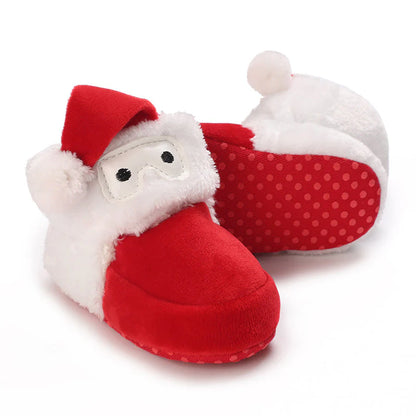 Weihnachtshausschuhe für Kinder - Süße Rentier & Santa Designs