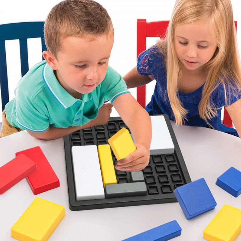 Kreatives geometrisches Block-Puzzlespiel